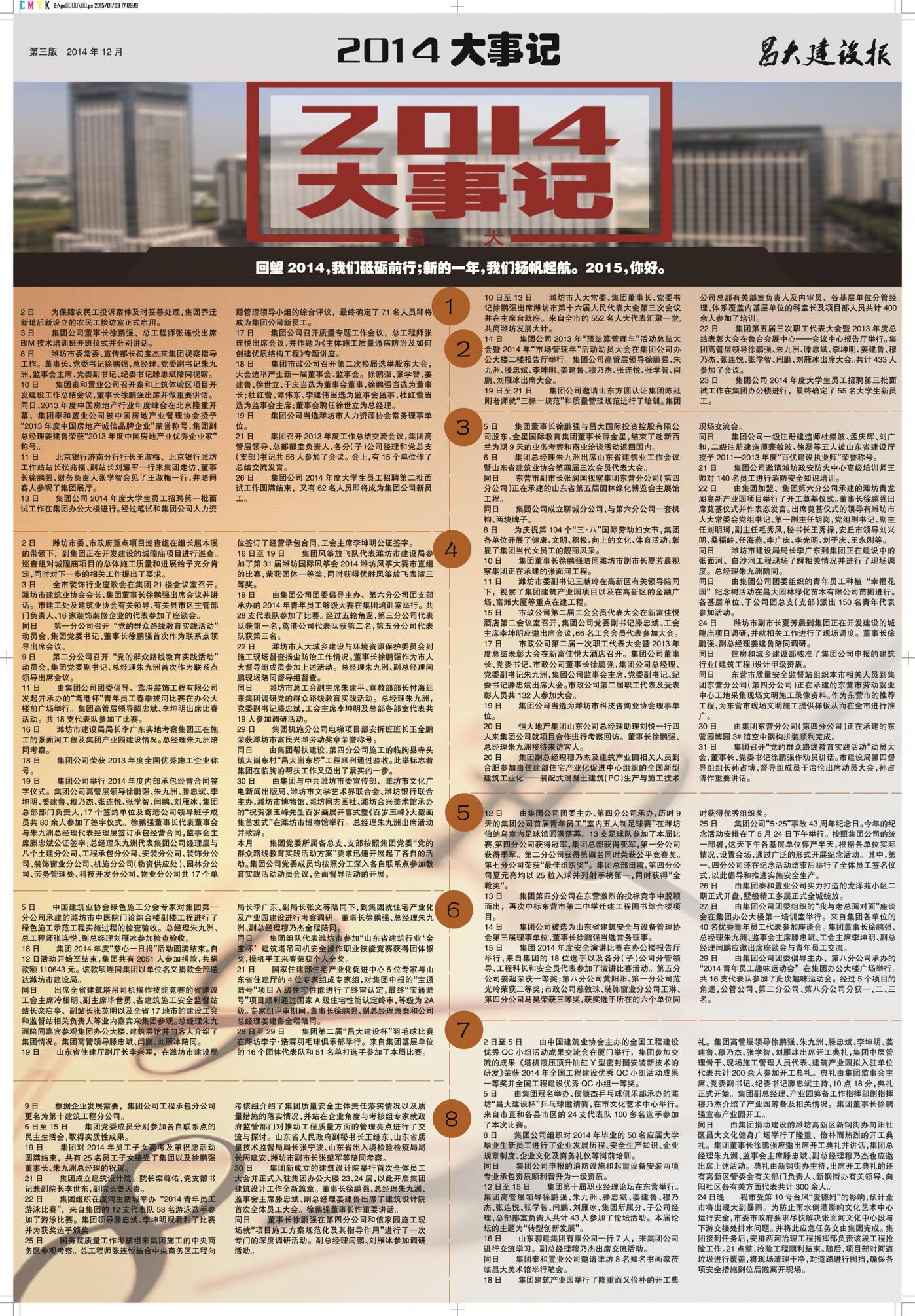 昌大建設報第116期